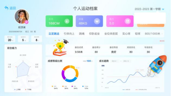 智能互动单车