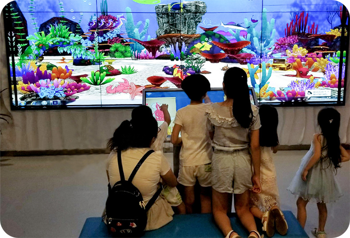 AI绘画电容触摸桌