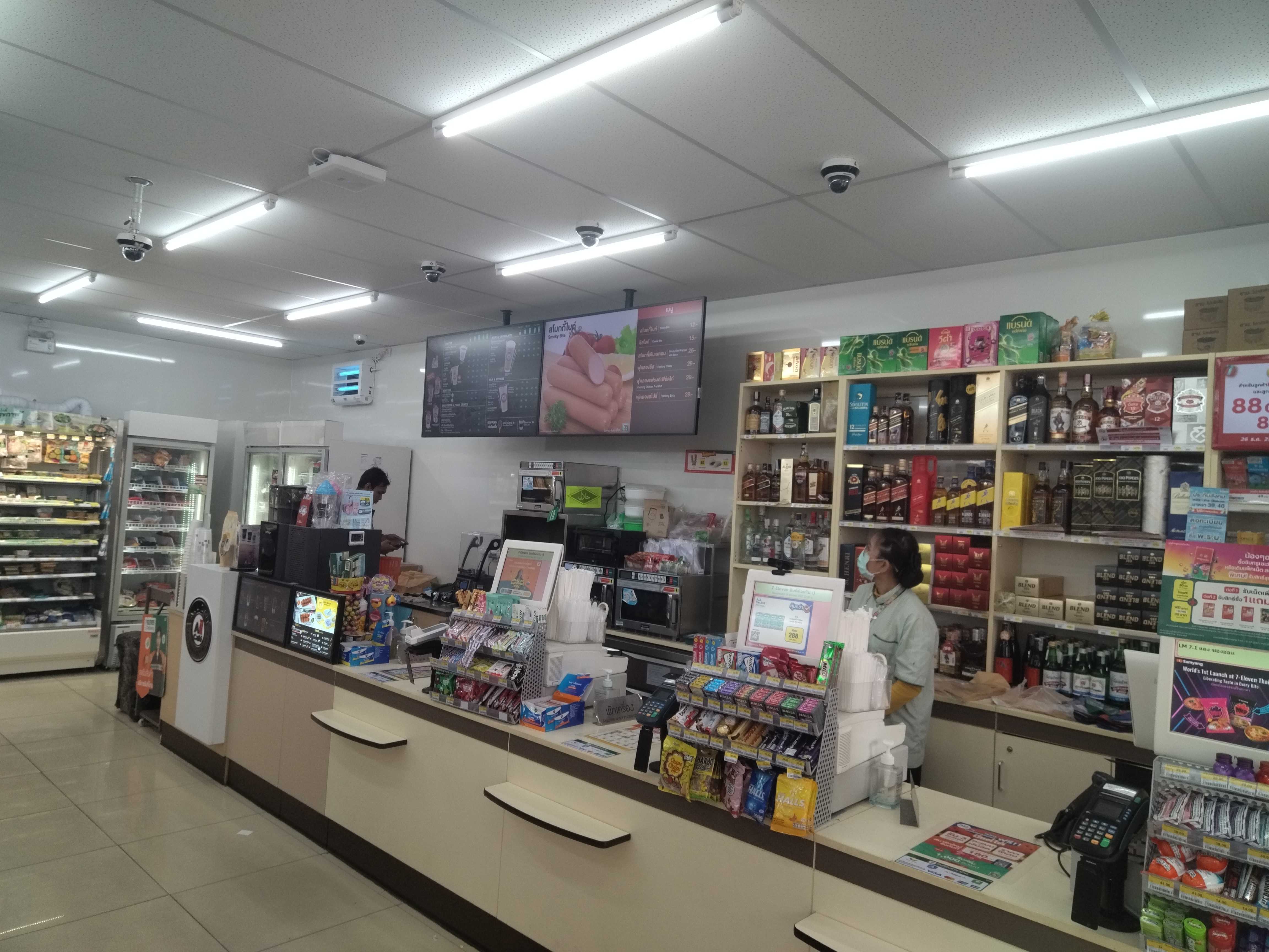 便利店55寸液晶菜单显示屏