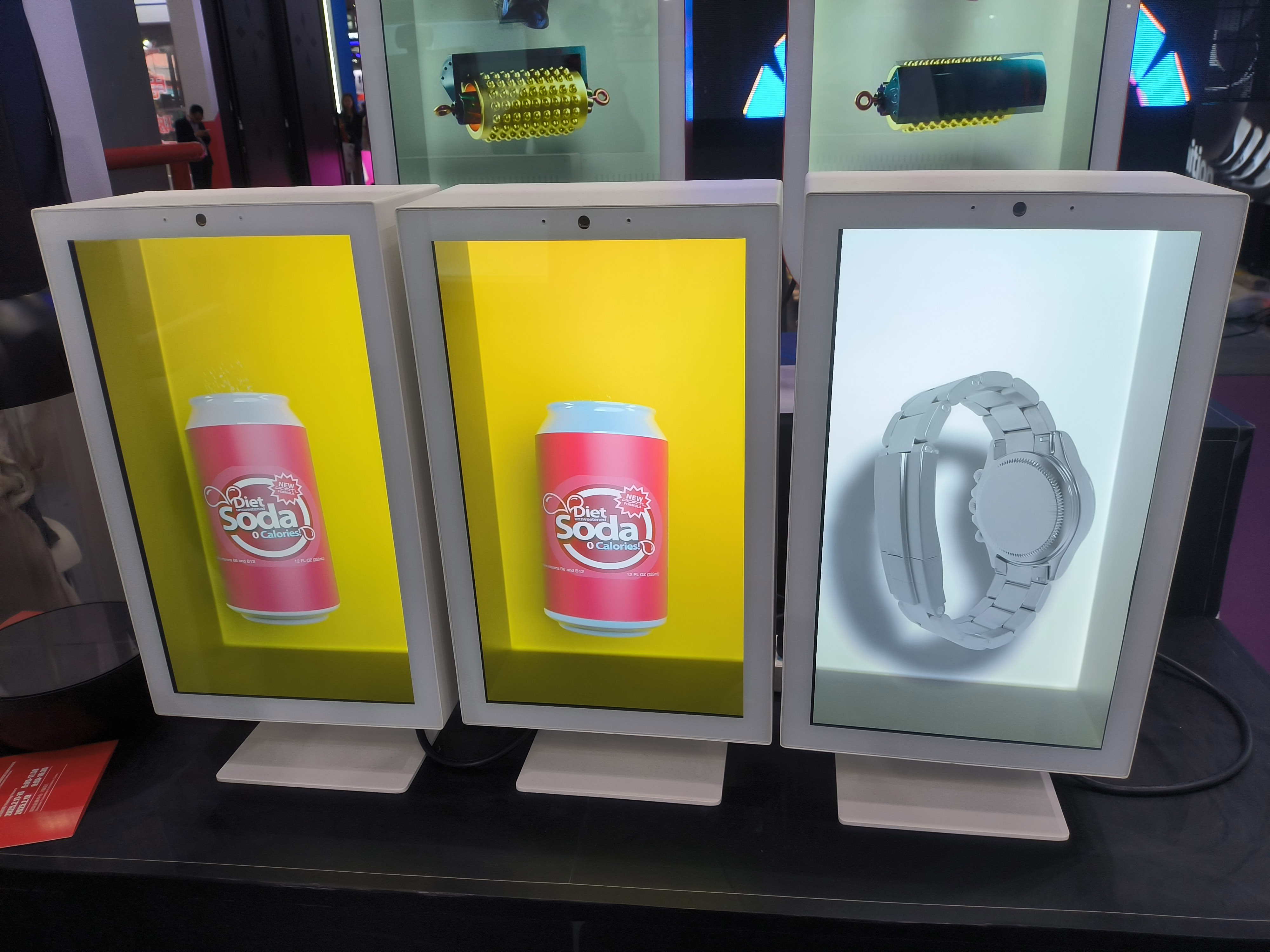 液晶透明展柜