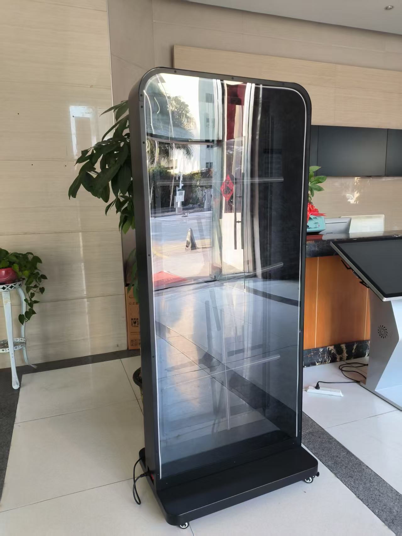 3D透明全息风扇柜