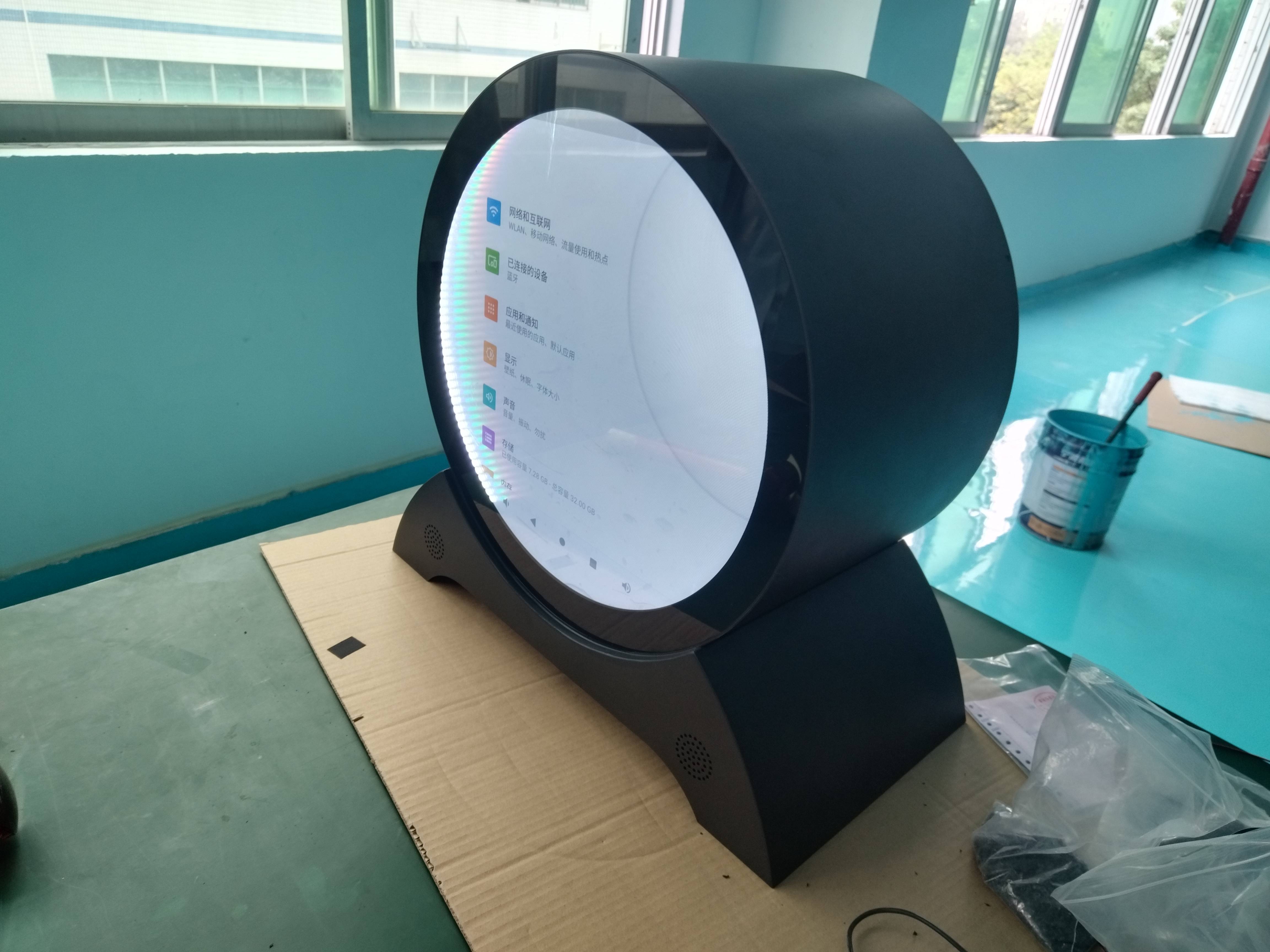 LCD圆形透明屏