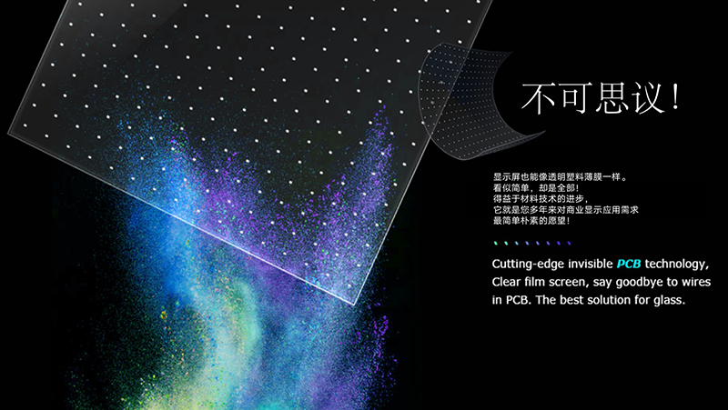 贴膜屏led