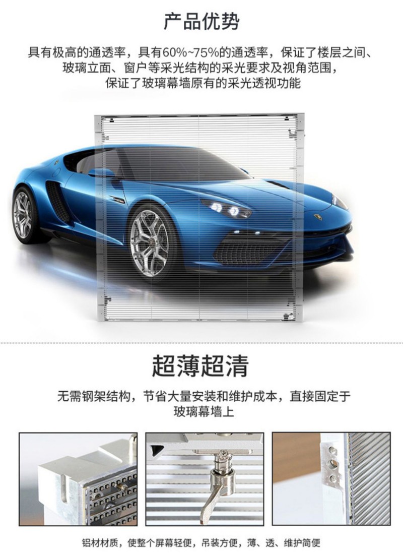 透明led膜