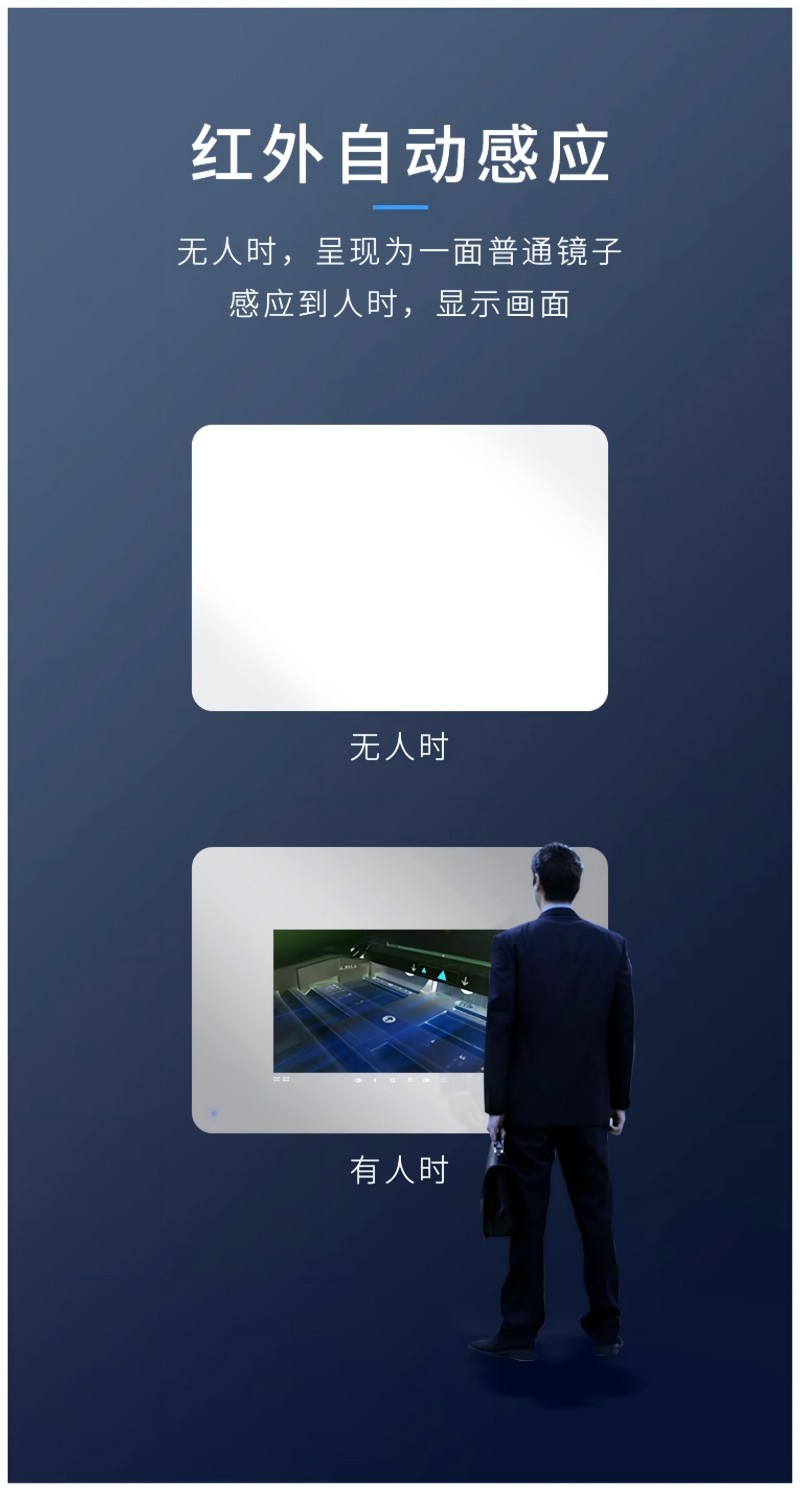 镜子广告机价格