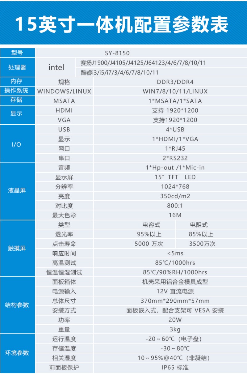 工控一体机 品牌