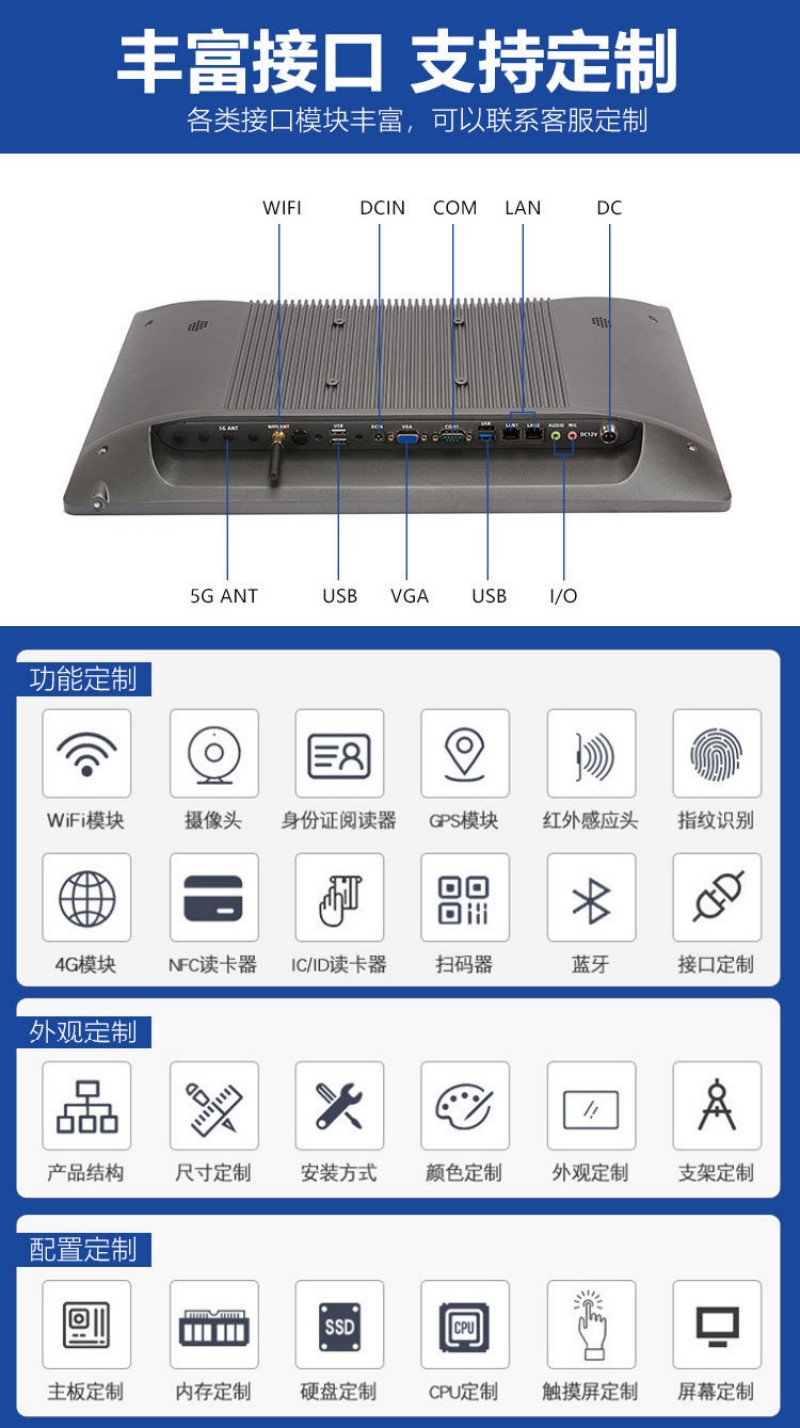 工控一体机 嵌入式