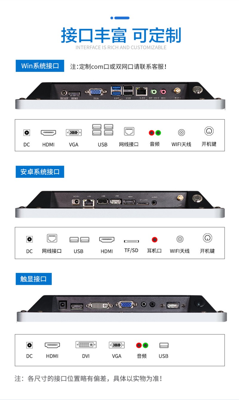 嵌入式液晶显示器