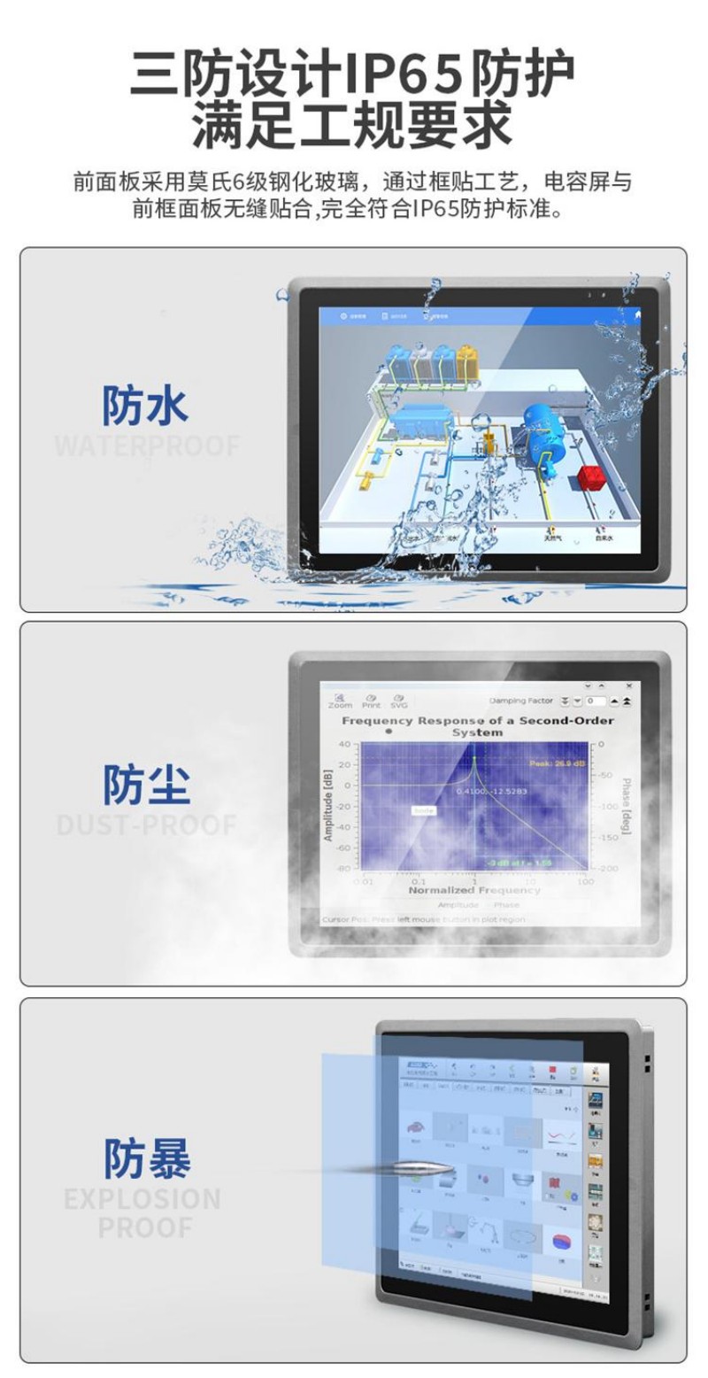 工业控制触摸一体机