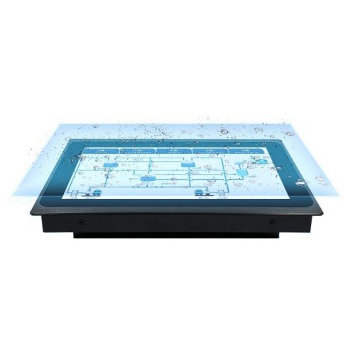 8 10 12 13.3 15 17 19工控显示器嵌入式工业触摸屏电容触控机柜