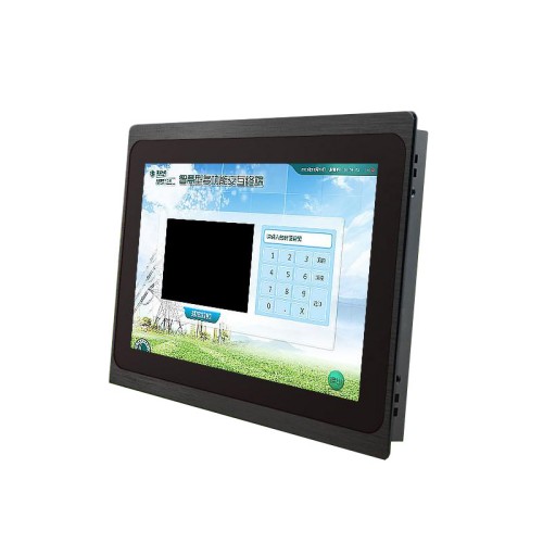 8 10 12 13.3 15 17 19工控显示器嵌入式工业触摸屏电容触控机柜
