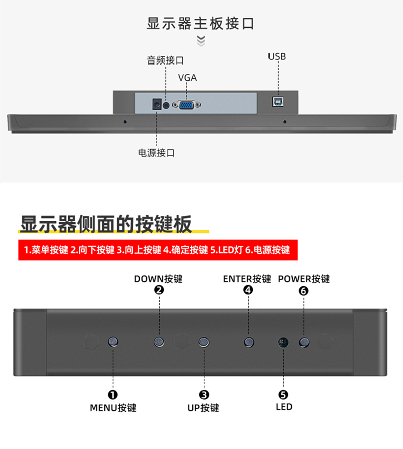 嵌入式显示屏一体机