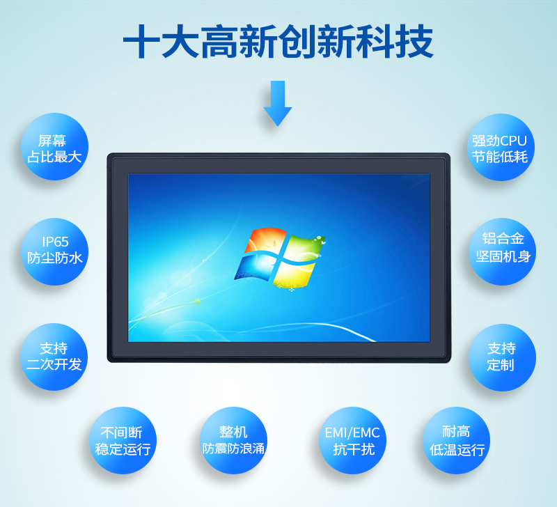 工控触摸屏一体机