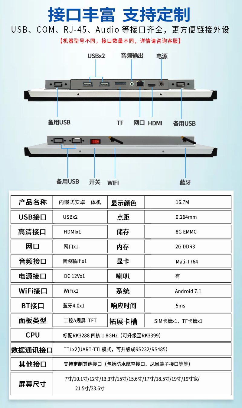 工控触屏一体机
