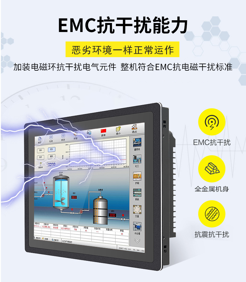 触摸工业级工控一体机
