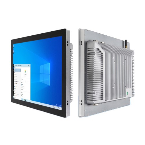 智显通触控 工控一体机嵌入式10.4 12 15 17 19寸全封闭电容触摸屏显示器PLC组态工业平板电脑