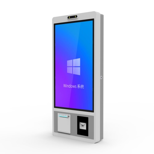 室内室外快餐店21.5英寸电容式触摸屏Windows自助服务亭支付终端