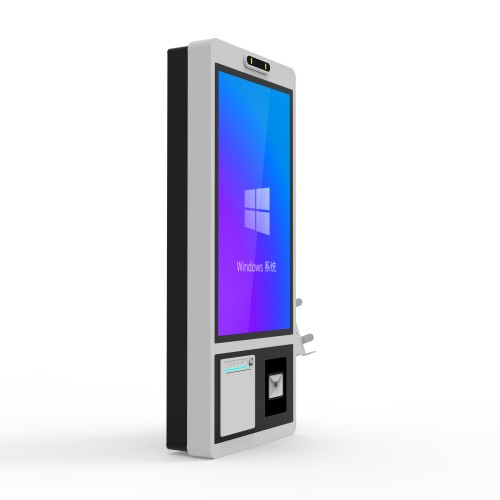 室内室外快餐店21.5英寸电容式触摸屏Windows自助服务亭支付终端