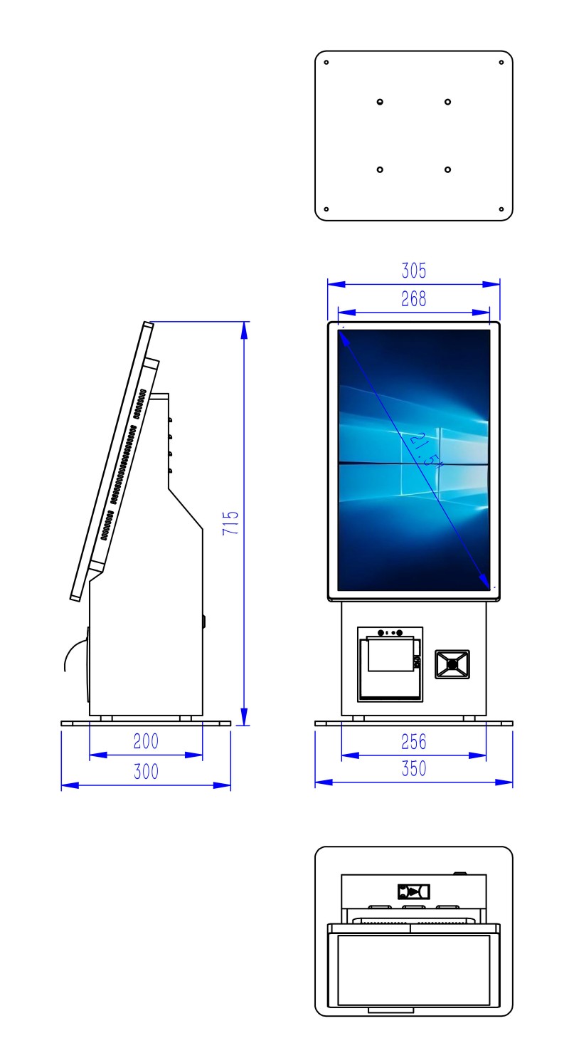 智能自助服务点餐终端机