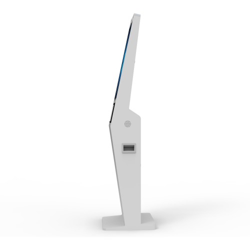 餐厅商店21.5英寸液晶订货机自助终端触摸屏电脑亭带打印机摄像头扫描仪