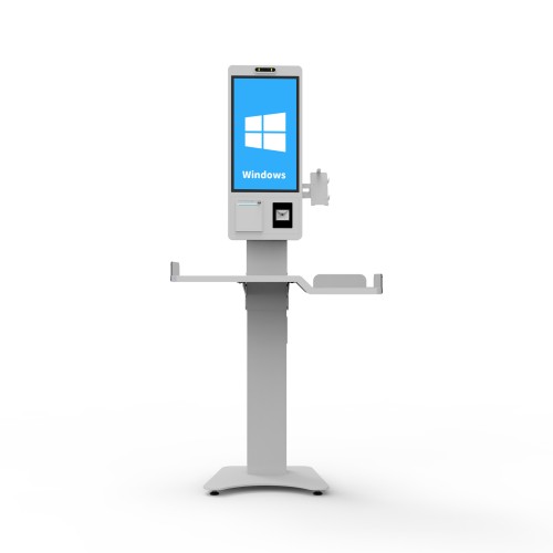 21.5英寸Windows热敏印刷自助麦当劳订货亭餐厅触摸屏订货机
