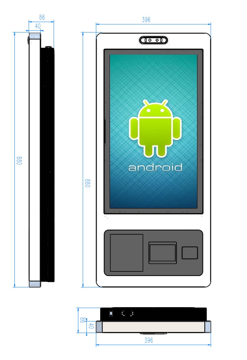 自助服务点餐终端一体机厂家批发