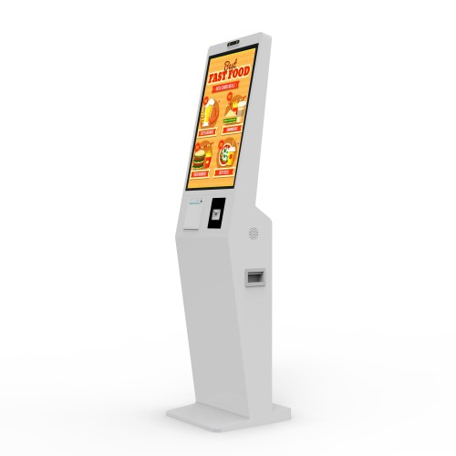 23.6英寸酒店入住餐厅自助安卓触摸点餐支付订购一体机终端