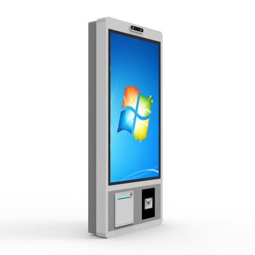 27英寸带交互式触摸屏的Windows零售和餐饮服务自助点餐机