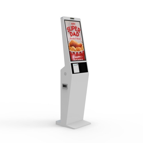 27寸配备面部识别功能提供个性化体验立式自助订购一体机