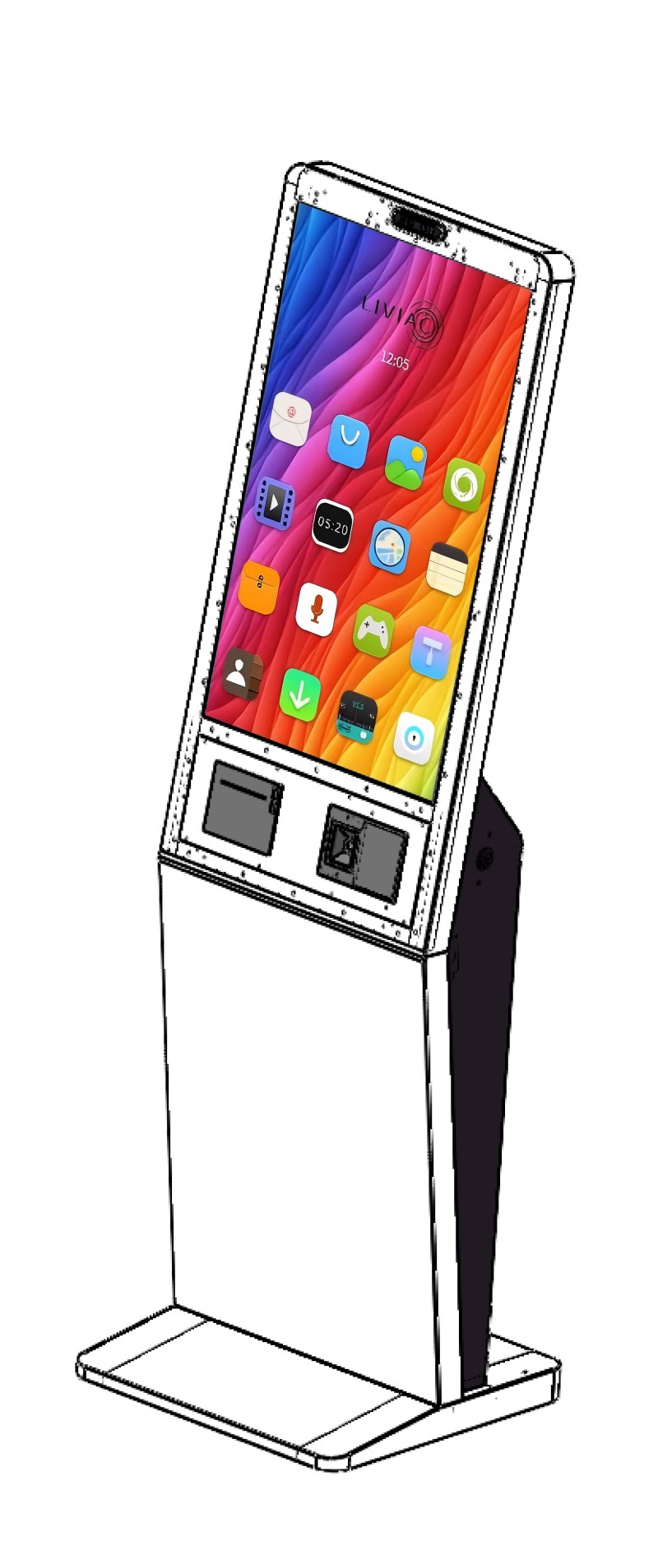 自助服务点餐终端机定制价格