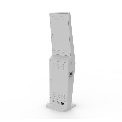 32英寸安卓液晶条形码识别二维码支付商品触摸屏订购支付自助服务亭带打印机