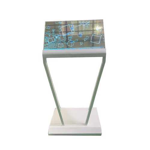 30英寸玻璃窗视频墙板超薄高透明立式全息发光OLED屏幕显示