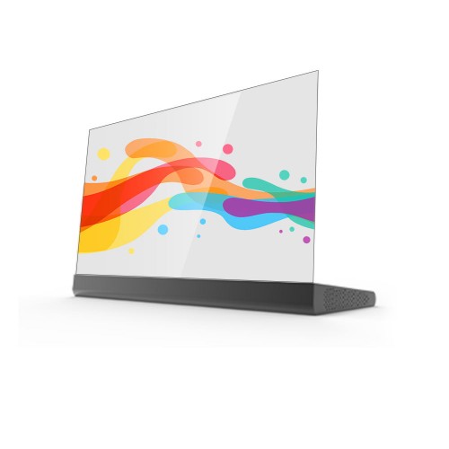 30英寸超薄桌面透明OLED显示屏触控式OLED导航显示终端