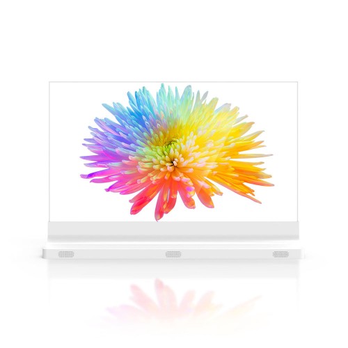 55寸Windows安卓系统可选智能高亮透明液晶触摸OLED显示屏