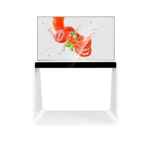 55英寸裸屏触控交互可玻璃拼接横屏立式四框式OLED自发光透明屏一体机