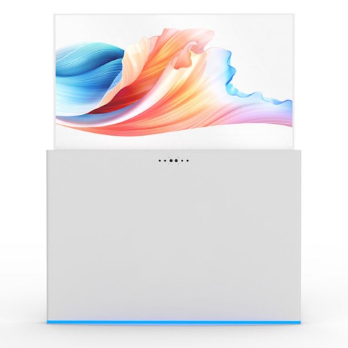 55英寸电视Windows安卓版有机发光落地升降式透明OLED屏一体机