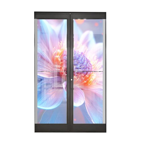 具有SDK功能的零售商店和机场广告屏的高透明度全彩有机发光OLED透明显示面板