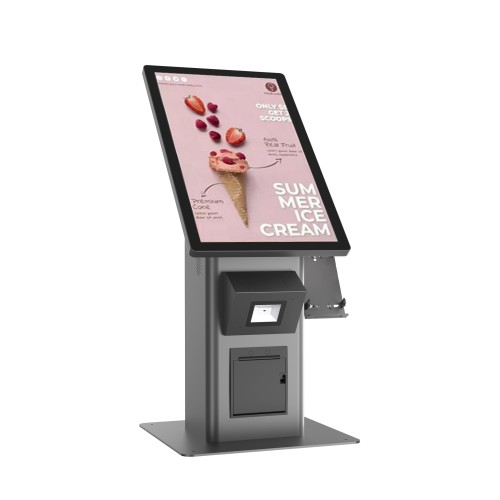 21.5英寸厂家直供可定制餐厅OEM/ODM支付终端触屏自助点餐一体机