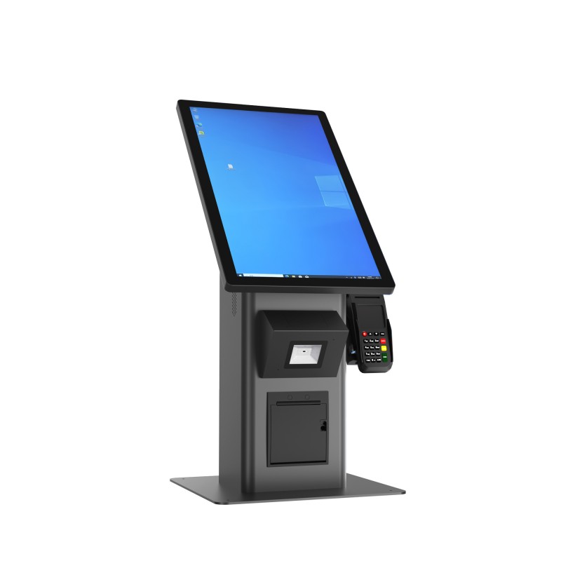 21.5英寸支持Windows系统台式零售POS触控一体机点餐终端机