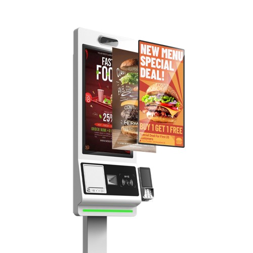 带餐厅SDK功能21.5英寸NFC食品自助购买支付触摸屏一体机