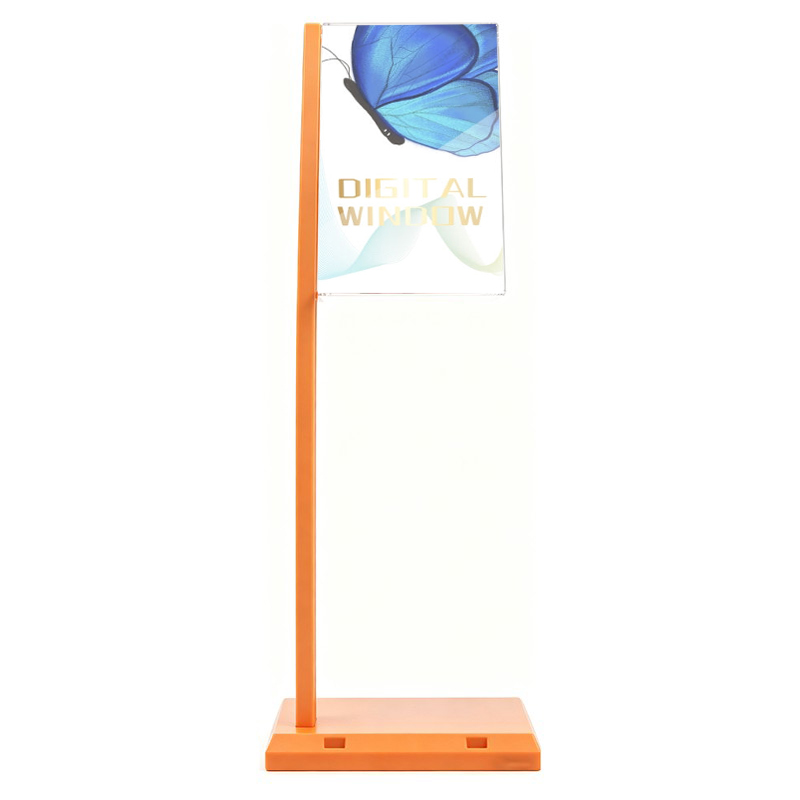 Transparent OLED touch screen overlay