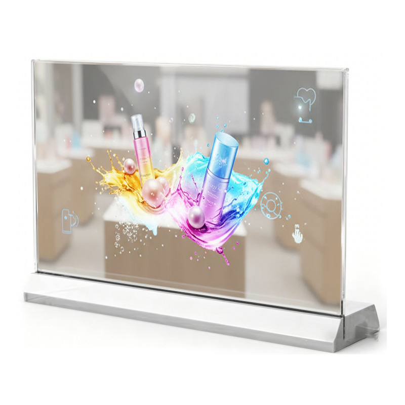 Dubai mall transparent OLED installation
