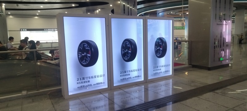 透明立体展示柜